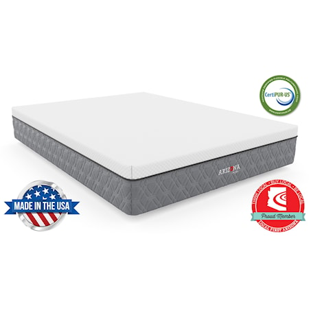 Cal King 11" Firm Bed-in-a-Box Mattress